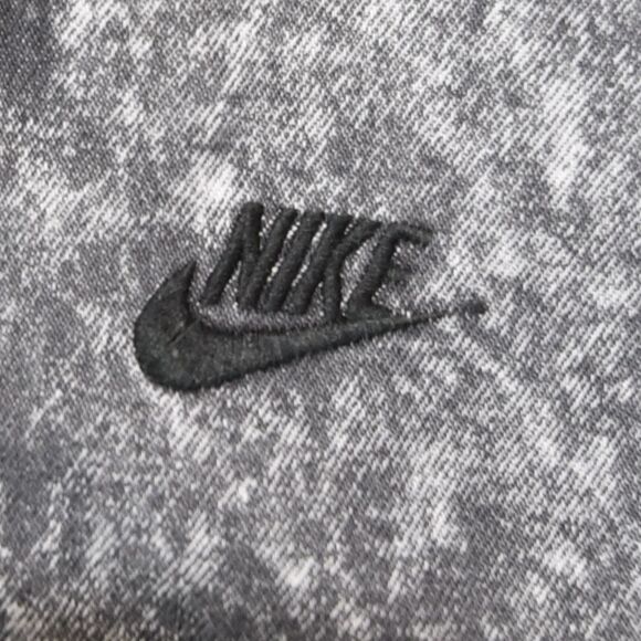 Nike Challenge Court Andre Agassi Acid Wash Jacket Fits L Black 90s 80s Retro - Picture 6 of 14